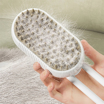 3-in-1 Electric Steam Brush for Cats & Dogs