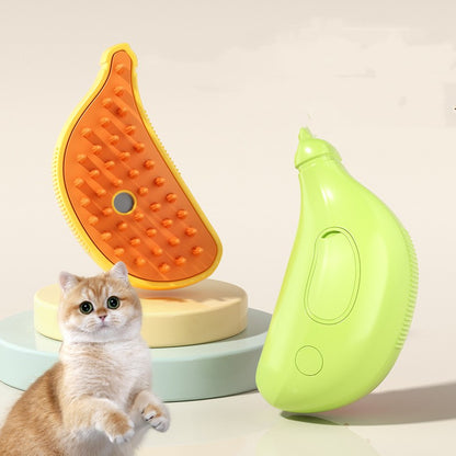 3-in-1 Pet Steam Spray Brush for Cats & Dogs